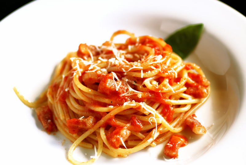 Pasta Amatriciana Recipe — Dishmaps